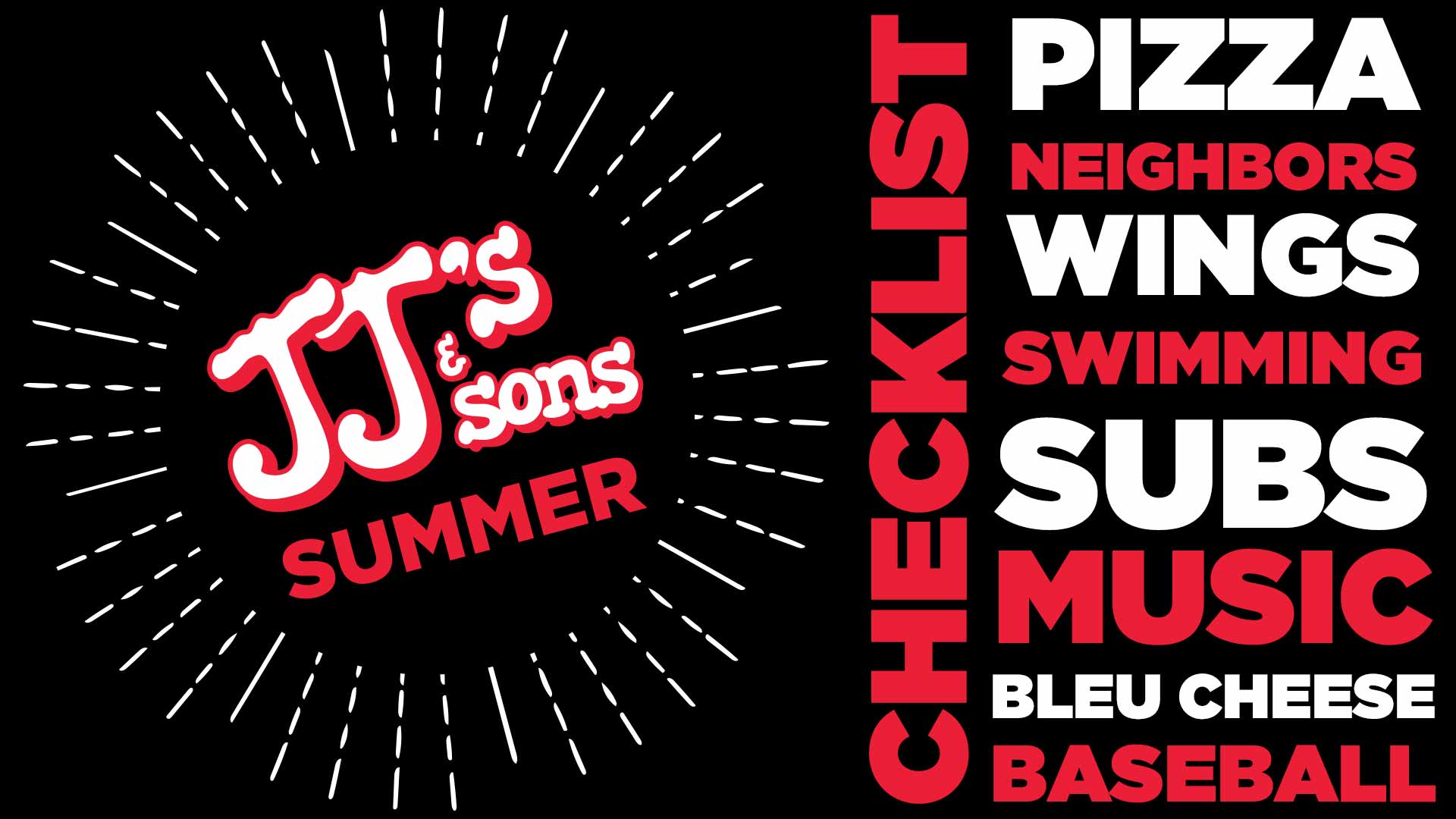 JJ's and Sons Lunchtime Special Pick 2 of 3